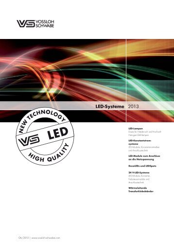 LED-Systeme 2013 (DE) - Vossloh