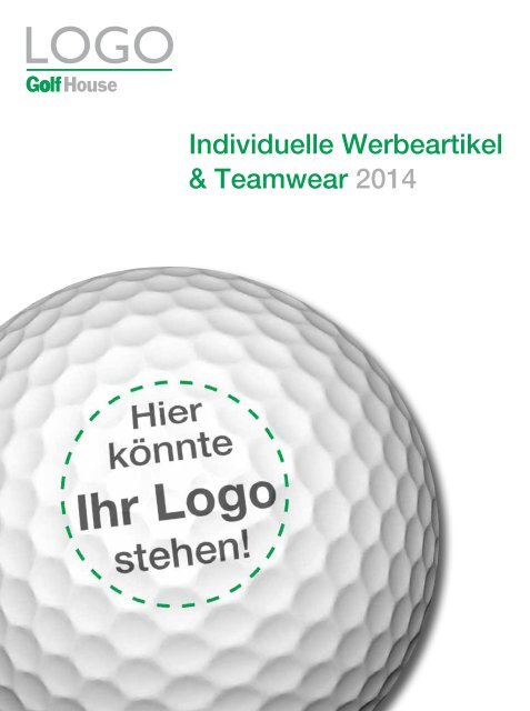 Golf Logobälle und Golf Werbeartikel bedruckt mit Ihrem Logo