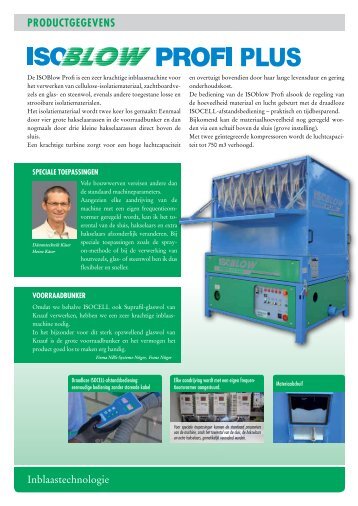 PRODUCTGEGEVENS - Isocell