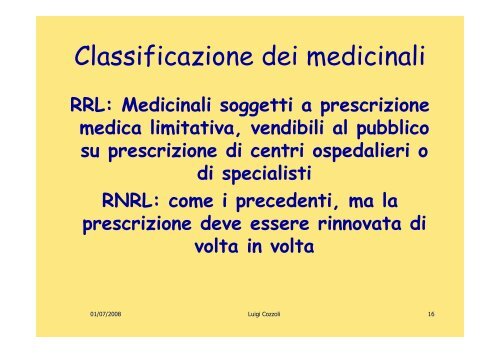 La ricetta medica e la prescrizione di oppiacei ... - Sardegna Salute