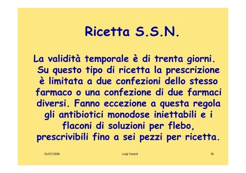 La ricetta medica e la prescrizione di oppiacei ... - Sardegna Salute