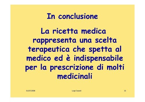 La ricetta medica e la prescrizione di oppiacei ... - Sardegna Salute