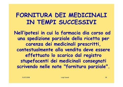 La ricetta medica e la prescrizione di oppiacei ... - Sardegna Salute