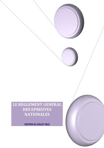 le reglement general des epreuves nationales - Extranet FFVB