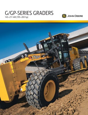 G/GP-SERIES GRADERS - John Deere