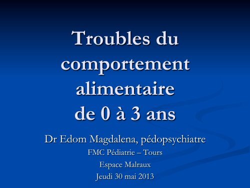 Trouble Comportement Alimentaire