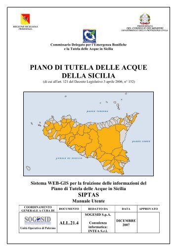 SIPTAS - Guida utente - Regione Siciliana