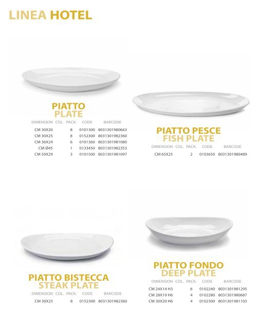 piatto plate - EGEM