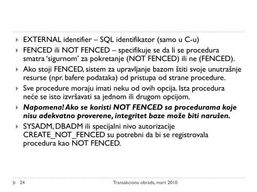 Transakciona obrada - Ncd.matf.bg.ac.rs