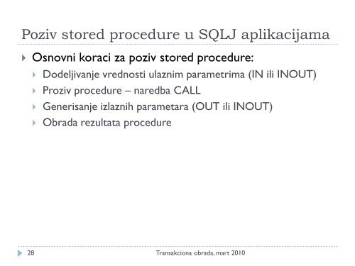 Transakciona obrada - Ncd.matf.bg.ac.rs