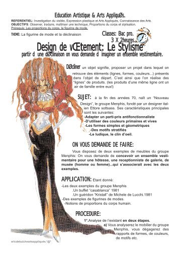 Design de vÅtement: Le Stylisme - R?my Icard.