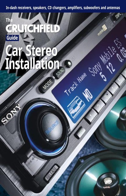 crutchfield car stereo installation