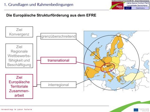 EuropÃ¤ische Territoriale Zusammenarbeit Alpenraumprogramm ...
