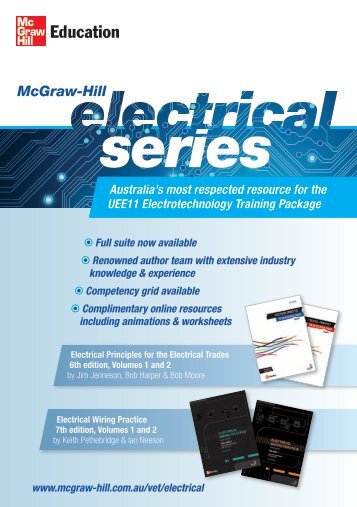 Electrical Wiring Practice 7th edition, Volumes 1 and 2 - McGraw-Hill ...