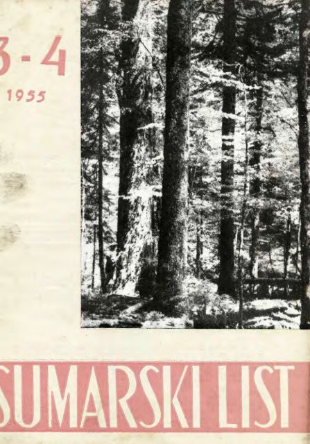 Å UMARSKI LIST 3-4/1955