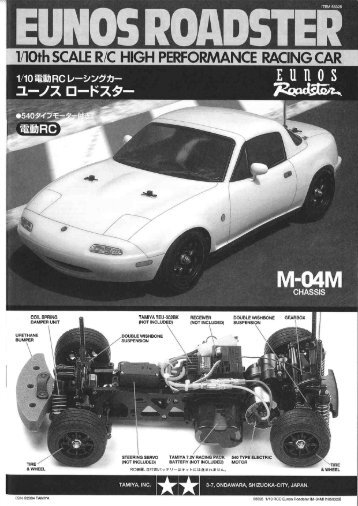 Tamiya M-04M Manual - Wheelsacademy.info