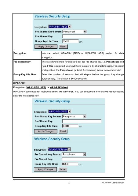 AirLive WL-5470AP User Manual