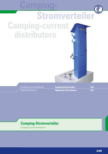 Art. Camping-Stromverteiler - ELEKTRA Tailfingen