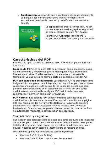 PDF Reader 8 - Nuance