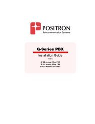 G-Series PBX Installation Guide - IPChitChat