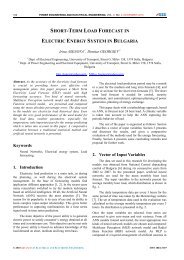 short-term load forecast in electric energy system in bulgaria