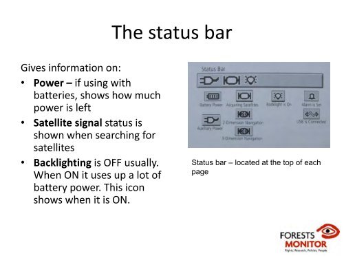 Using GPS - Forests Monitor