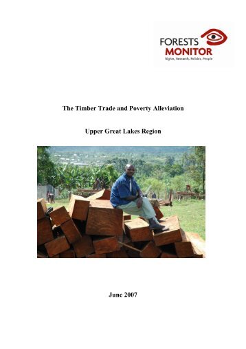 The timber trade and poverty alleviation - upper ... - Forests Monitor