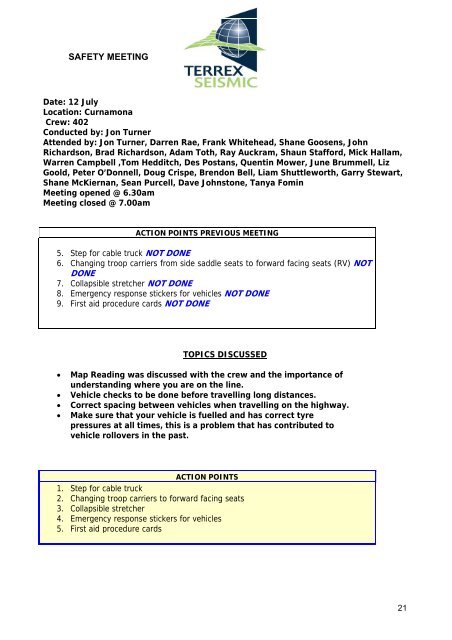 Contents - Geoscience Australia