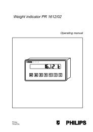 Weight indicator PR 1612/02 - Bienfait