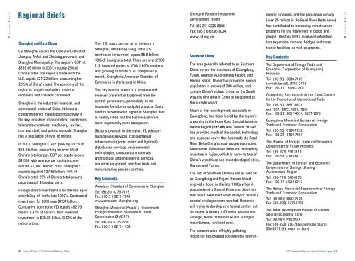 U.S. Commercial Service Offices in China - Market Access and ...