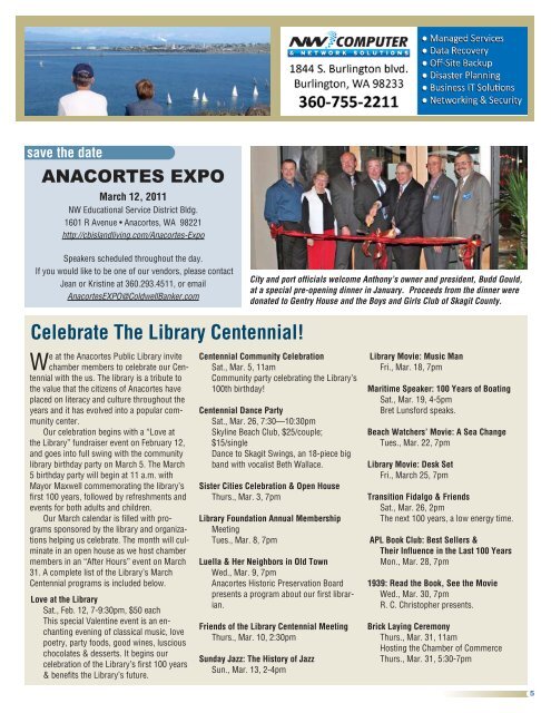 calendar - Anacortes