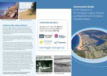 Narrabeen Lagoon Entrance Clearance ... - Pittwater Council