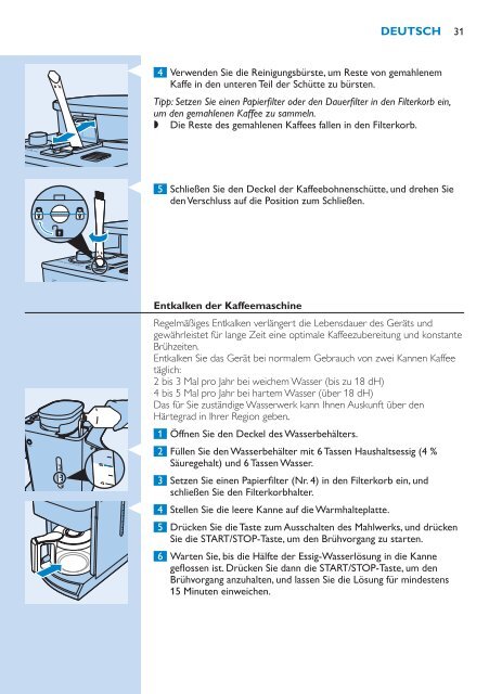 HD7740 - Saeco Philips Kaffeevollautomaten - best-in-saeco.de