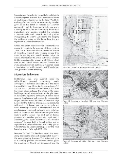 Moravian Preservation Master Plan.indb - Society for College and ...