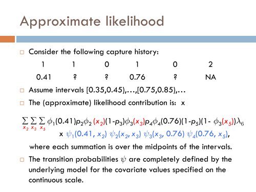 Dr Ruth King: slides