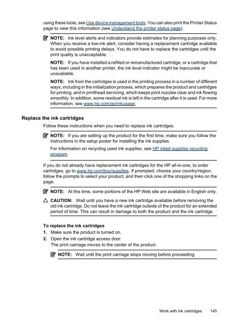 HP Officejet 6500 (E709) All-in-One Series User Guide - Radio Shack