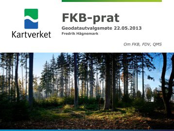 FKB-prat - Kartverket