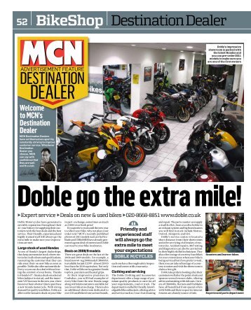MCN Destination Dealer - Doble Motorcycles