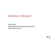 Dimitri Maex: Recession Marketing - American Business Media