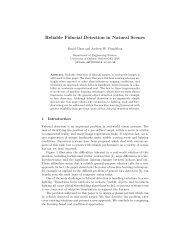 Reliable Fiducial Detection in Natural Scenes - University of Oxford