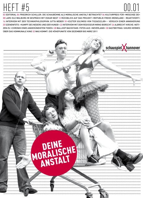 Heft #5 Deine moralische Anstalt - Schauspiel Hannover