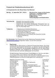 Protokoll 2011 - Basler Fasnachts ComitÃ©