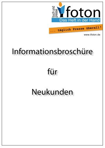 buch und presse ifoton GmbH & Co. KG