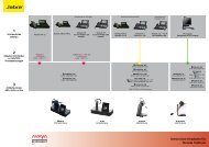 Schnurlose headsets fÃ¼r tenovis telefone - Suprag AG