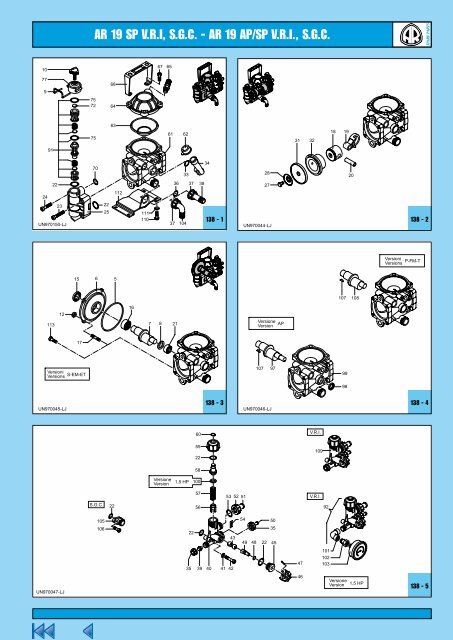 AR 19 SP VRI, SGC - Annovi Reverberi