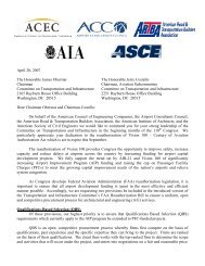 Joint letter in support of expanding QBS to PFCs ... - ACConline.org