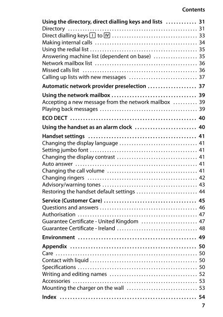 Siemens Gigaset E500H Handset Datasheet (PDF)