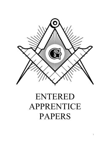 Entered apprentice info - MasterMason.com