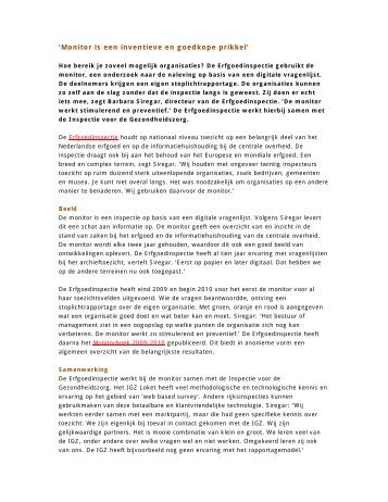 interview met Barbara Siregar - Inspectieloket