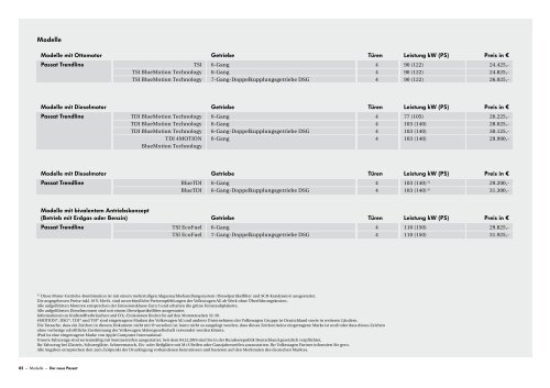 Der neue Passat und Passat Variant - Volkswagen AG